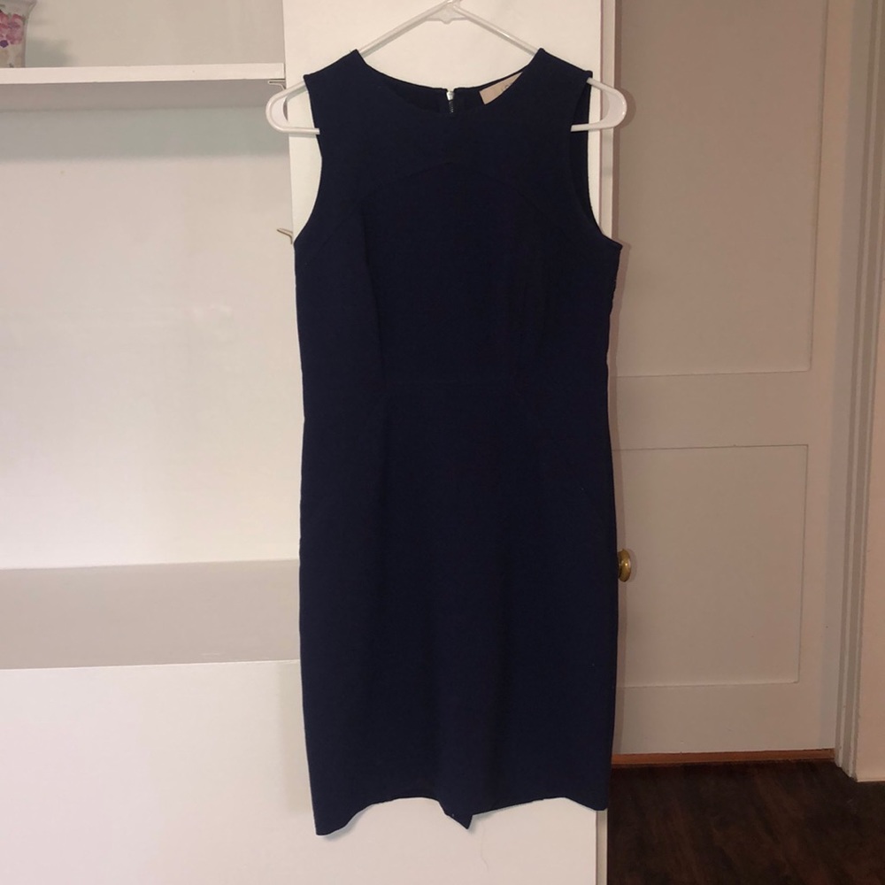 Women’s loft navy blue dress